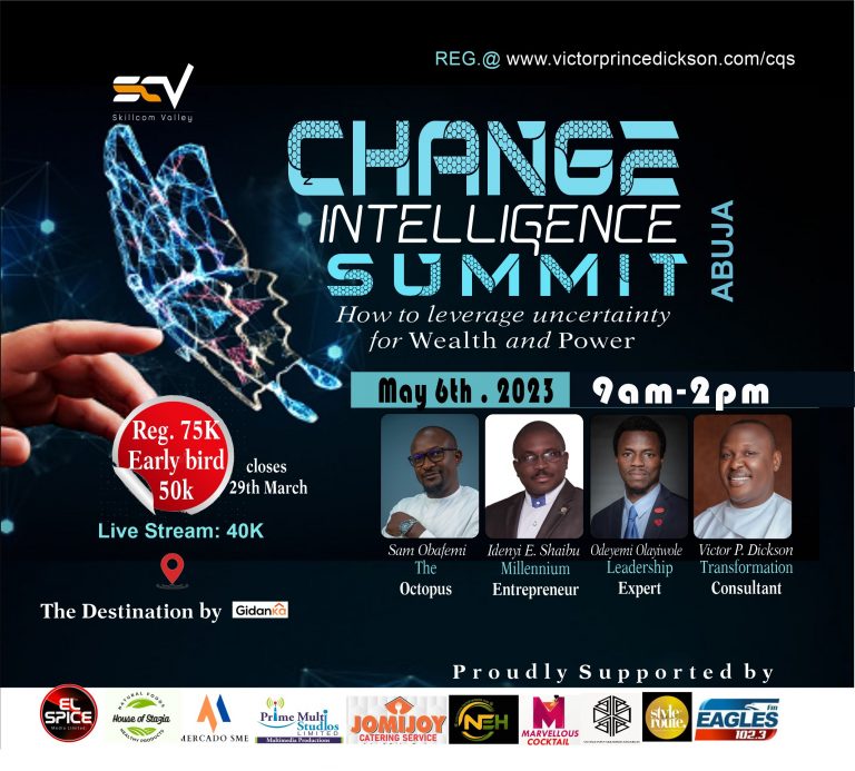 Change Intelligence Summit, Abuja 2023 by Skillcomvalley